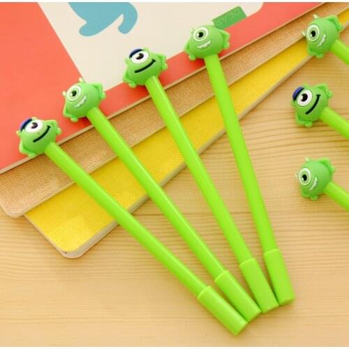 DL On the new PoPeyes skin easy to eliminate the black pen neutral pen students creative Duyan strange black Stationery office