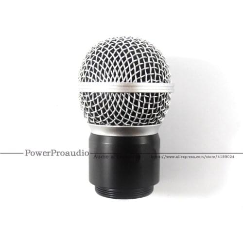 New Replacement Ball Head Mesh Microphone Grille with capsule for Shure SM58