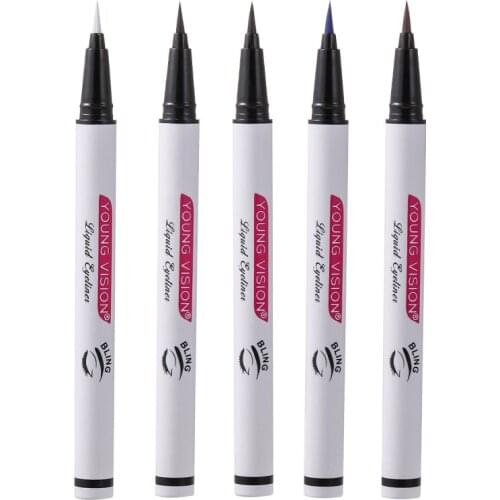 Eyeliner Water-proof Long Lasting Makeup Cosmetic Sweat-proof Natural Liner Pen 5 Colors Are Available NEW 2021 TSLM1