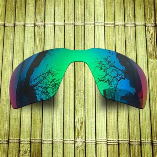 Polarized Replacement Lense For-Oakley Probation Sunglasses Frame True Color Mirrored Coating - Green Options