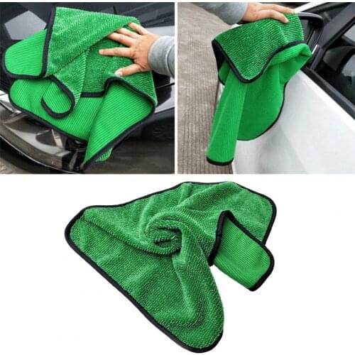 Durable Washing Towel Soft Good Toughness Wear-resistant Reusable Polyester Strong Water Absorption Cleaning Rag for Car