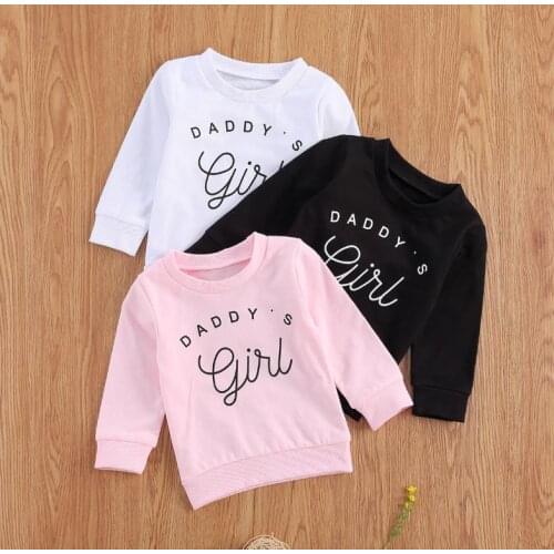 Spring Autumn Infant Newborn Kid Baby BoysSweatshirts Long Sleeve Letter Printed Casual Pullover Shirt Cotton Tops Clothes