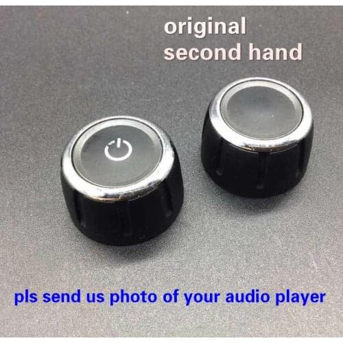 1pc second hand for Skoda Rapid CD player knob for Volkswagen Jetta Polo radio volume switch car navigation universal button