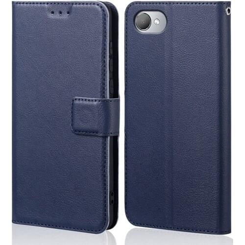 Silicone Flip Case for HTC Desire 12 Luxury Wallet PU Leather Magnetic Phone Bags Cases for HTC Desire 12 with Card Holder