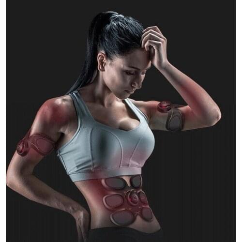 High-efficiency micro-electric pulse abdominal muscle patch multi-mode intelligent fitness equipment lazy weight loss artifact