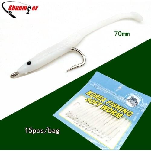 1g 70mm Eel Soft baits Fishing Lure Pesca Peche Tackle Wobblers Fish Lures Carp Leurre Souple Isca Artificial Crankbait Pva