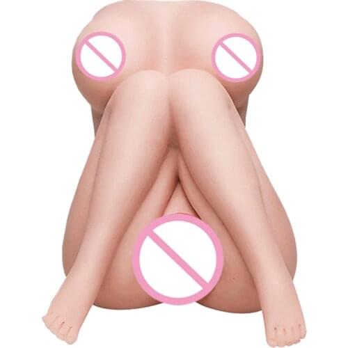 3D Sex Doll with Big Breast Man Relaxing Tool Pussycat Soft Vagina Adult Toys Artificial Vagina Male Masturbator Aircraft Cup