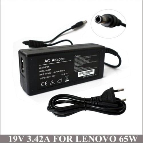 19V 3.42A 65W AC Adapter Notebook Power Charger Carregador Portatil For Laptop Lenovo G570 B570 B575 G575 B470 G470 Z560