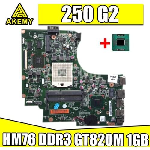 AKemy 748839-501 748839-001 MAIN BOARD For HP 15-D 15-D059SR 250 G2 Laptop Motherboard HM76 DDR3 GT820M 1GB