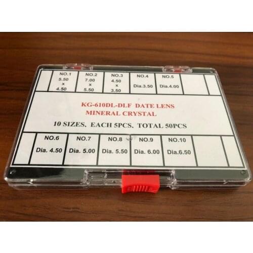 Free Shipping 50 PCs Bubble Mineral Magnifier Lens for Date Window Watch on Crystals Glue on Crystal