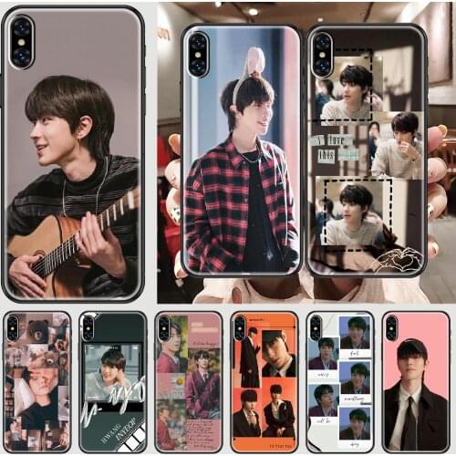 Hwang In Yeop TV True Beauty Phone Case Cover Hull For iphone 5 5s se 2 6 6s 7 8 12 mini plus X XS XR 11 PRO MAX black painting