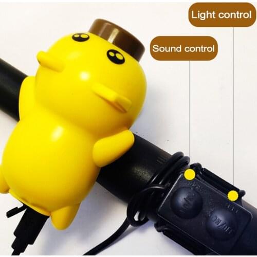 Children Cartoon Pig Shape Front Bicycle Light Rechargeable Waterproof Super Bright Bike Headlight for Outdoor Sports MC889
