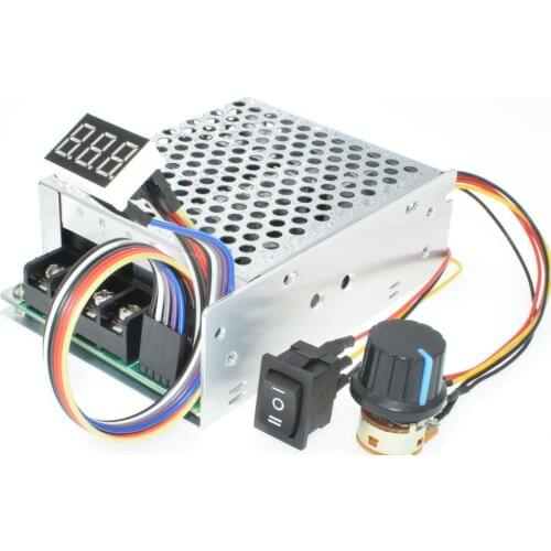 40A two-way reverse motor/motor speed controller stepless drive switch digital tachometer 12V24V36V