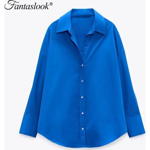 Fantaslook Stand-up Collar Blouses