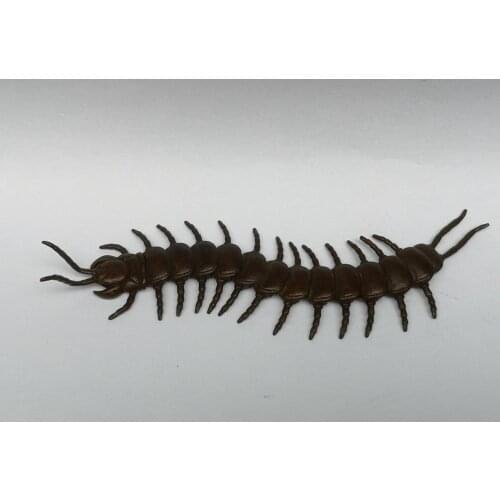 YIZHU CULTUER ART Collection Old China Bronze Carving Lovely Centipede Statue Family Decoration or Paperweight Gift