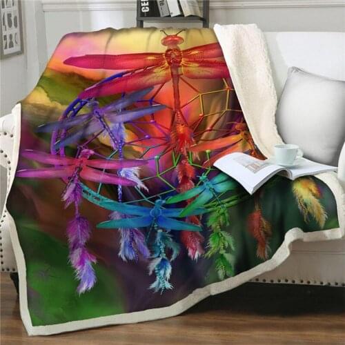 New Colorful Flower Plush Throw Blankets 3D Printed Sherpa Blanket Thick Warm Super Soft Flannel Office Nap Blanket Sofa Bedding
