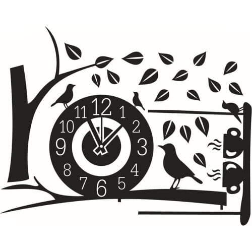 OUTAD Wall Stickers Trees