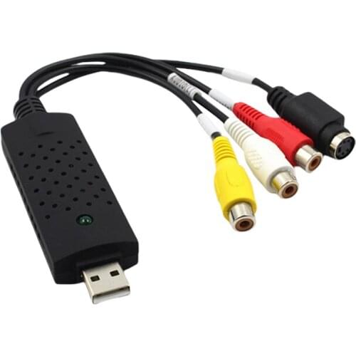 Portable Easy to Cap USB2.0 Video Capture Card Usb Monitoring Capture Card 1 AV Signal Data Capture Collector