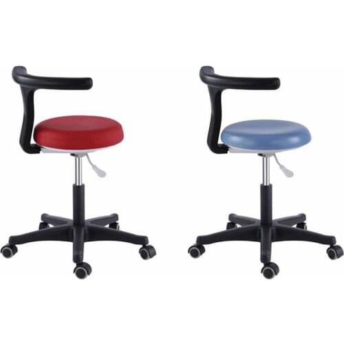 PU Leather Dental Dentist Chair Stools Nurses' Stools Adjustable Mobile Chair