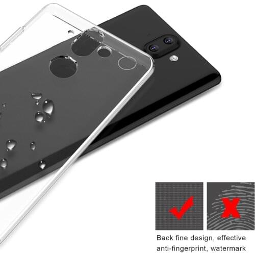 For Nokia 8 Sirocco Ultra thin slim Clear Transparent Soft TPU Silicone Shockproof Mobile phone Back Cover Case for Nokia Cases