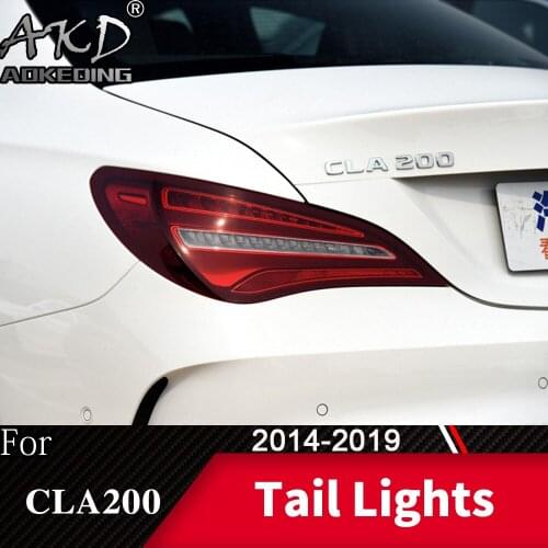 Tail Lamp For Benz W117 2014-2019 CLA180 CLA200 CLA300 LED Tail Lights Fog Lights Daytime Running Lights DRL Cars Car Accessory