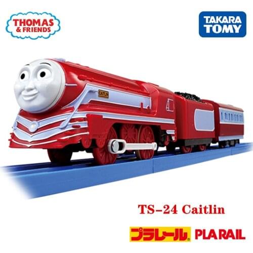 Takara Tomy Pla Rail Plarail Train & Friends TS-24 Caitlin Japan Railway Train Motorized Electric Locomotive Model Toy