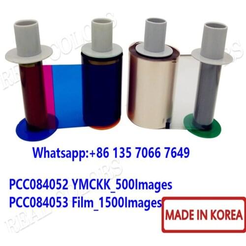 15pcs Compatible PCC084052 YMCKK_500Images &5pcs Compatible PCC084053 Film Made In Korea