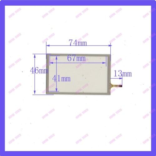 3.5-inch touch-screen handwriting barcode collector 74 * 46 touch-screen universal touch screen PDA