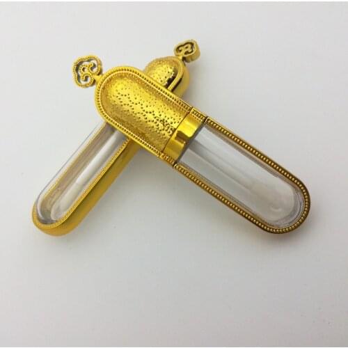 6pcs/lot Empty Clear Lip Gloss Tube Lip Balm Lipstick Bottle Container Beauty Tool Sample Refillable Lipgloss Bottle