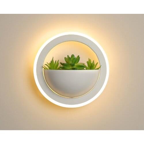 Decorative Sconce Wall Lights Fixtures Corridor Study Classic Creative Led Wall Lamp Modern Wandlamp Flower Applique Murale