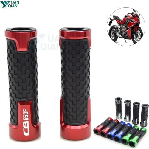For HONDA CB650 F CB650F CB 650F Universal 7/8"Motorcycle Accessories Aluminum Handle Bar Handlebar Hand Grips