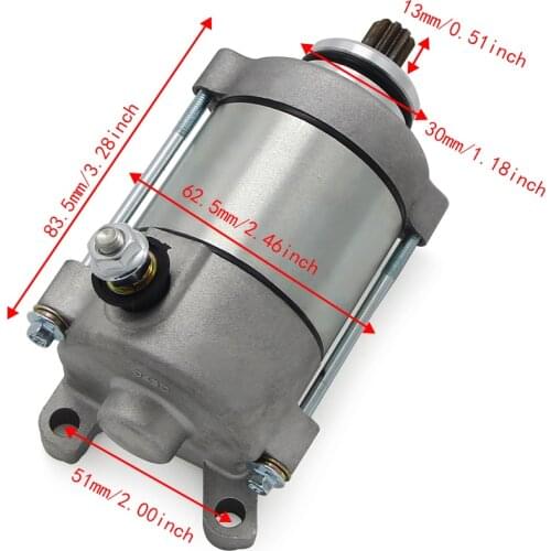 Motorcycle Starter Motor For Honda CRF450 CRF450X 2005 2006 2007 2008 2009 2010 2011 2012 2023 2014 2015 20162018 31200-MEY-671