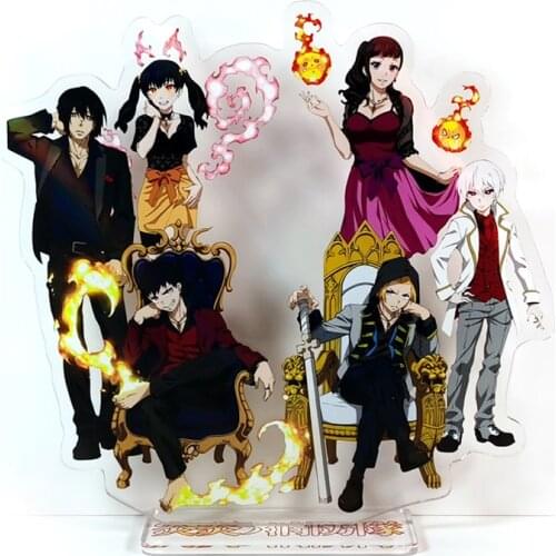 Enen no Shouboutai Fire Force group Shinra Arthur Maki Oze Tamaki GM acrylic stand figure model plate holder cake topper anime