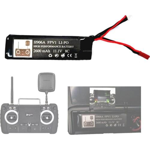 H501S Transmitter 11.1V 2600mAh 3s Battery for Hubsan X4 PRO H109S H502S H301S FPV1 Remote Controller H906A Battery Parts