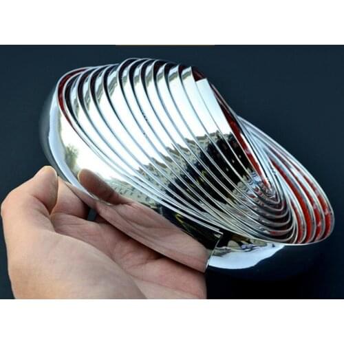 Chrome Moulding Trim Car Styling Door Protector Stickers Strip Bumper Grill Car Anti-Collision Tape Moulding Decoration Exterior