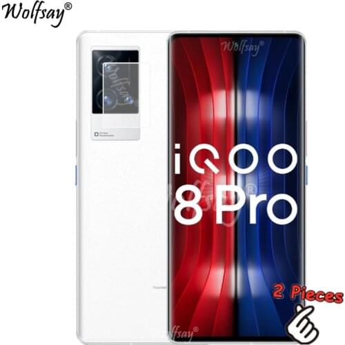 2PCS Nano Camera Glass For Vivo iQOO 8 Pro Lens Screen Protector For Vivo iQOO 8 Pro Tempered Glass For Vivo iQOO 8 Pro 6.78inch