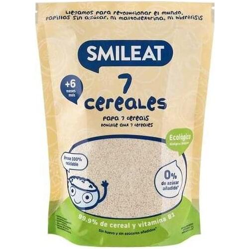SMILEAT PAPILLA 7 CEREALES 200G +6 M