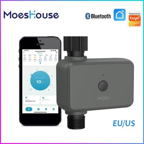 Tuya Smart Wifi+Bluetooth Garden Smart Water Timer Automatic Electronic Watering Timer Home Garden Irrigation Timer Controller