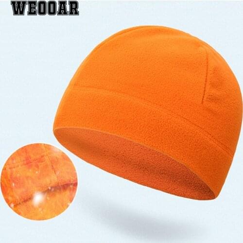 WEOOAR 2021 Polar Fleece Ski Mask Winter Hats Beanies for Men Warm Thermal Bonnets for Women Windproof Skullies Snowboard MZ194