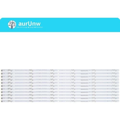 1set=16pieces 654mm LED Backlight strip 7 lamps ECHOM-3P65P3002-A1.2 0365P3001 H65E09 LE65AL88U51 LE65AL88U61 LE65R31 LS65U52