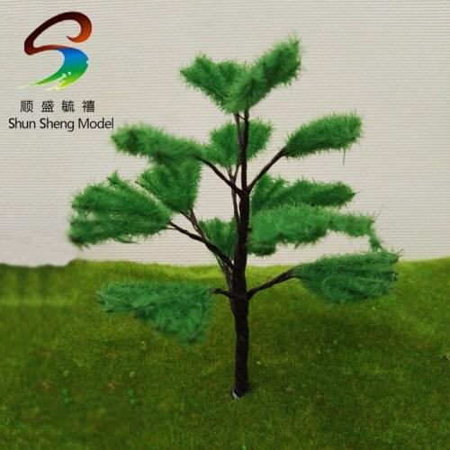 10pcs Scale Train Layout Set Model Scale Trees for Z Scale high 7cm