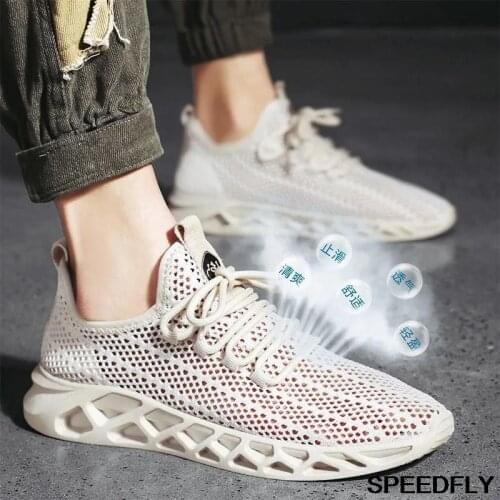 2021 verão net sapatos novos sapatos respirável tendência masculina seção fina malha oco único tênis de malha masculina