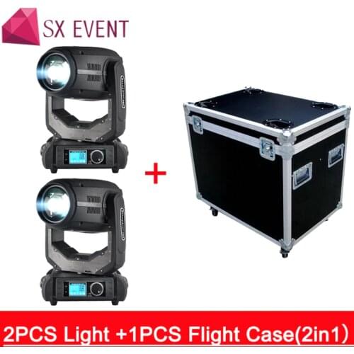 Flight case 2IN1 2PCS 10R 280w beam spot wash 3 in 1 moving head Facotry supplier professional stage equipment dj Robe pointe