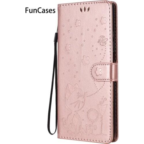 3D Embossing PU Leather Flip Book Wallet Phone Case For telefoon Huawei Maimang 9 TPU Cases sFor estuche Honor Play 4 Carcaso