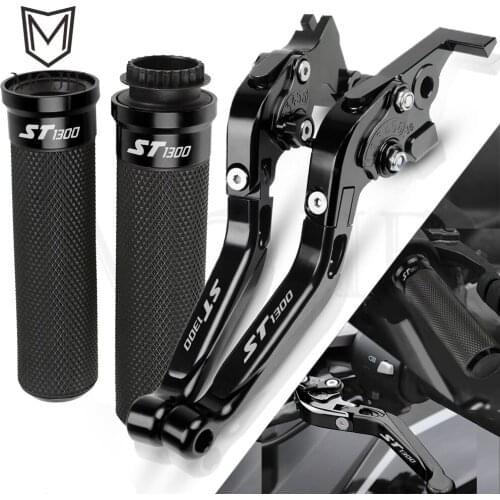 For Honda ST1300/ST1300A ST 1300 A 2003-2007 2004 2005 2006 Motorcycle Accessories CNC Brake Clutch Levers Handlebar Hand Grips