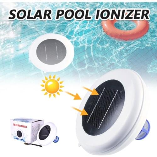 Solar Pool Ionizer Water Purifier to Kill Algae Keep Pool Cleaner for All Pools Automatic Pool Cleaner Swimming Pool accessories
