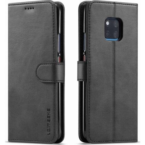 For Huawei Mate 20 Lite Case Leather Wallet Magnetic Cover For Huawei Mate 20 Mate20 Pro Lite Flip Case Luxury Vintage Phone Bag