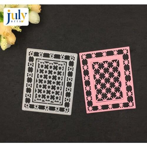 Julyarts Metal Lace Irregular Figure Cutting Dies Cutting Scrapbooking Carbon Steel Material Craft Creative Decorative Gife