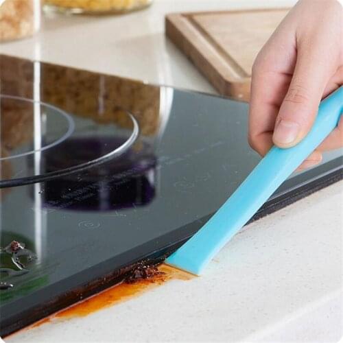 Multifunction PC Cleaning Tools At Random Color Cutter Slicer Scraper Oil Plate Scraping Open Can Kitchen Tools 18cmx2.7cm,1PC