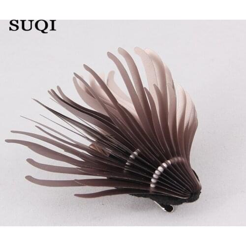 Fashion flying fish Brooch Hair Clip DIY Headdress Hair Accessories For Bridal Wedding Free Shipping Christmas Party brooches